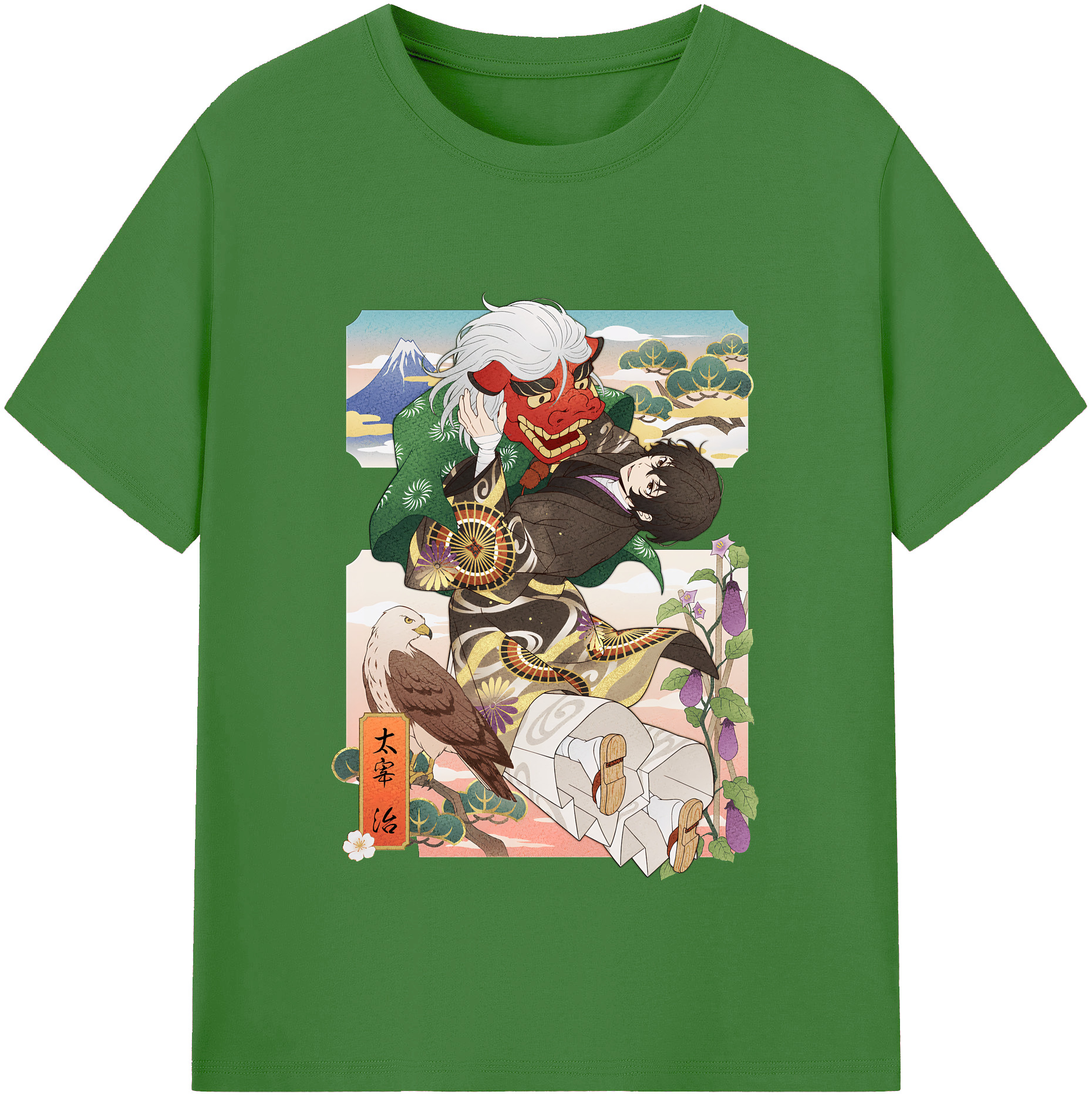 （画像用） 文豪ストレイドッグス Bungo Stray Dogs レディースカジュアルプリントTシャツ（綿100％）